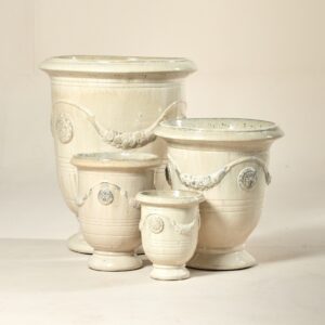 Outdoor pot Anduze - Cream