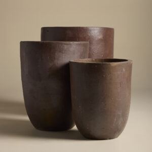 Outdoor pot Tall Bullet - Natural