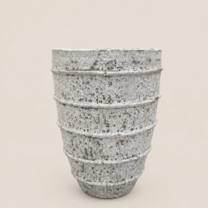 TS-PZAP Peza Planter White Pumice