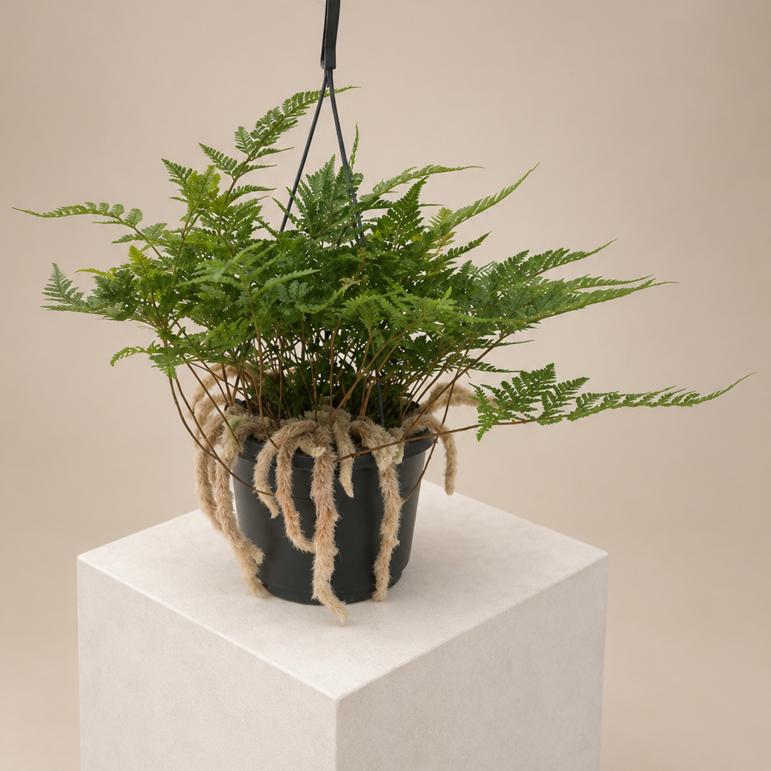 Humata tyermanii Rabbits Foot Fern Rabbit Foot Fern Hares Foot Fern